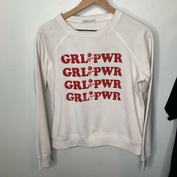 Rebecca Minkoff Grl Power Sweatshirt - Picture 2 of 5